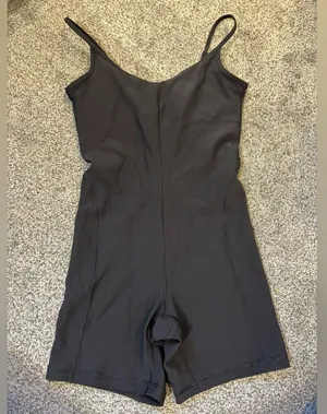 Lululemon Ribbed Contoured Yoga Romper thumbnail 1