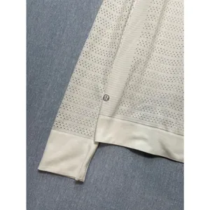 Lululemon Swiftly Breathe Long Sleeve Squad Size 8 White thumbnail 5
