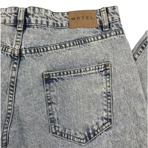 MOTEL Rocks Low-Rise Parallel Straight Jean W 30 Blue Everyday Prepy Stylish Y2K thumbnail 8