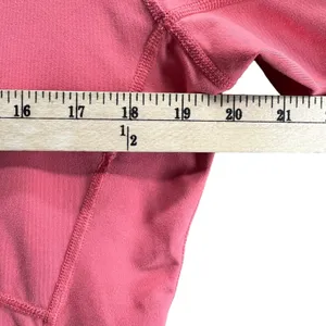 Mountain Hardwear Pullover Womens M Salmon Pink Half Zip Lightweight Sweatshirt‎ thumbnail 7