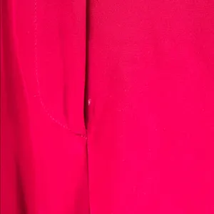 Chaus Red Women's 100% silk pants office 10 holiday professional party casual thumbnail 10