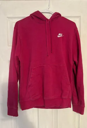 Pink Nike Sweatshirt Hoodie thumbnail 1