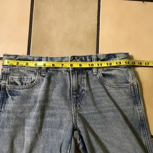 PacSun Casey Low Rise Baggy Jeans Size 23 Wide Leg Light Blue 90s Grunge Retro thumbnail 12
