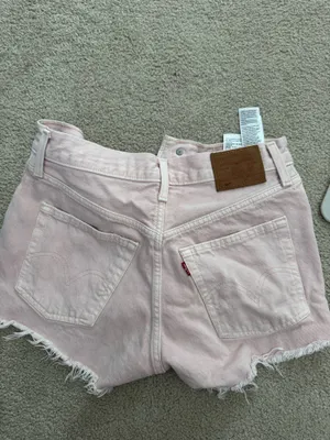 Levi’s Jean Shorts 501 Denim Pink thumbnail 2