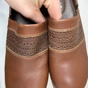 Björndal Brown Leather “Eliana” Clogs Sz 10 Boho Cottagcore Festival thumbnail 10