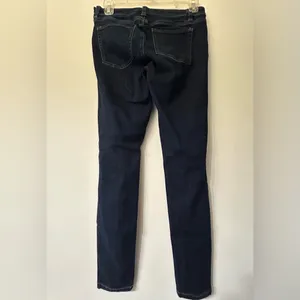 White House Black Market Women’s Dark Blue Women's Skinny Jeans XS thumbnail 4