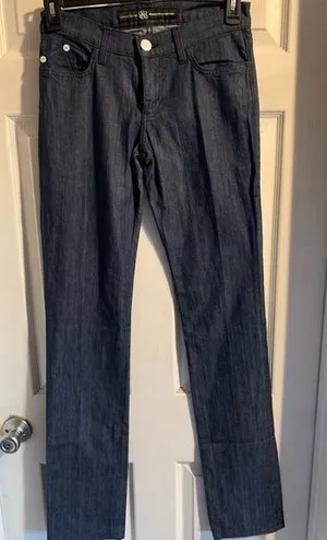 Rock and Republic Jeans Dark Wash Stella Style Size 27 Women’s Limited‎ Edition thumbnail 1