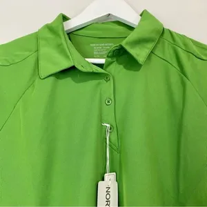 North End Sport Women’s Short Sleeve Moisture Wicking Polo Valley Green XL NWT thumbnail 2