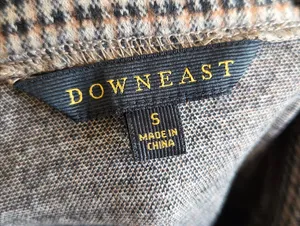 Downeast Plaid Tweed A-Line Skirt Preppy Academia Poetcore Literary Chic Small thumbnail 7