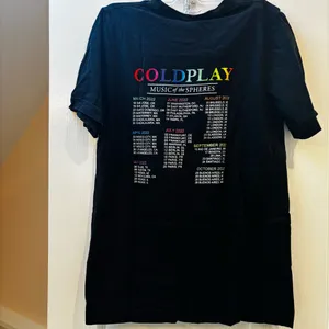 Bella Canvas Coldplay Music of the Spheres 2022 World Tour Album T-Shirt Womens M 100% Cotton thumbnail 4