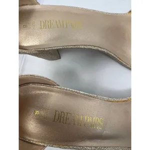Women’s Dream Pairs Glitter Gold Formal Evening Prom Wedding Heels 8 thumbnail 7