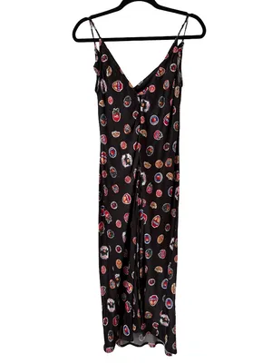 NWT Anthropologie Maeve Slip Cowl Neck Midi Dress Size Medium thumbnail 4