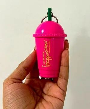 Starbucks collectible Frappuccino keychain thumbnail 1