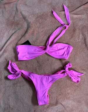 Frederick's of Hollywood PINK BIKINI thumbnail 1