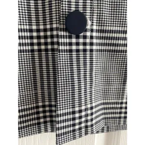 J Crew Glen Plaid Mini Skirt Womens Size‎ 10 Black Dark Academia Preppy Office thumbnail 4