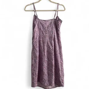 Brandy Melville Lilac Floral Mini Dress Fairycore Coquette Romantic Fits Sz S thumbnail 4