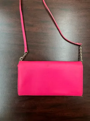 Victoria’s Secret Hot Pink Crossbody Purse thumbnail 3