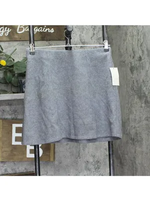 NWT A New Day Brushed A-Line Mini Skirt 94681748 Gray M thumbnail 2