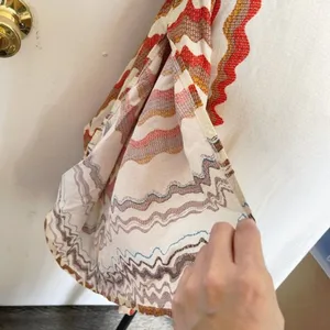 Unique spectrum Blouse Kimono Sleeve Side Tie Boho Southwestern Tribal Sz Large thumbnail 4
