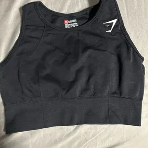 Gymshark Black Sports Bra Size M thumbnail 1