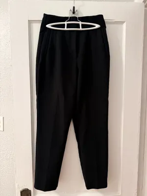 ZARA Pleated Pants High-Rise thumbnail 2
