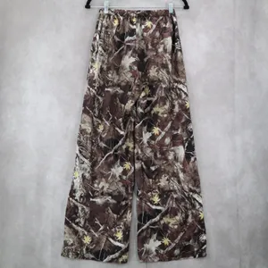 Coolane Camo Wide Leg Straight Leg Drawstring Pull On Trousers‎ Pant S Small thumbnail 3