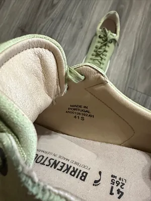 Birkenstock Bend Low Green Suede Sneakers Comfort. thumbnail 3
