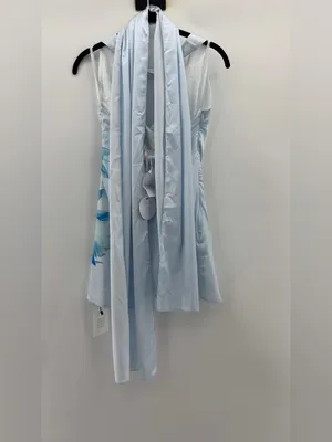 More To Come Demetria Mini Dress in Blue Floral thumbnail 4