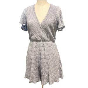 Altar'd State Ice Blue Romper Size Large thumbnail 3
