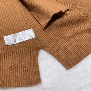 NWT Old Navy Brown Textured Long-Line Open-Front Cardigan Sweater thumbnail 6