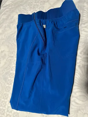 Cherokee scrub Royal Blue Jogger women pants size XS/P thumbnail 4