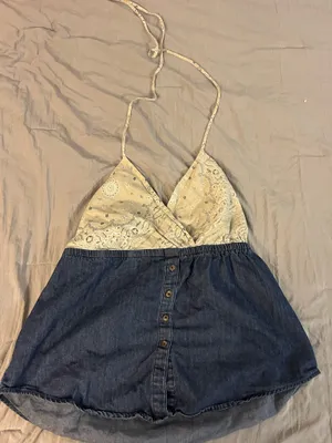 Denim top Blue Size M thumbnail 1