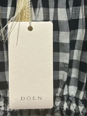 NWT DÔEN Leslie Dress — Marilyn Gingham — Size Large Cottagecore Feminine thumbnail 6