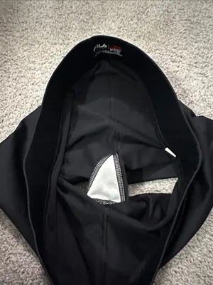 FILA performance running black shorts size medium thumbnail 3