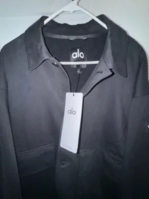 Alo Unisex One Up Jacket- Black thumbnail 3