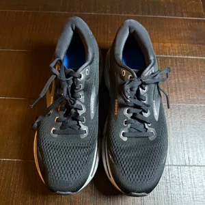 Brooks Ghost 15 Running Shoes Womens 10.5 Black Pink DNA Loft V2 Sneakers thumbnail 10