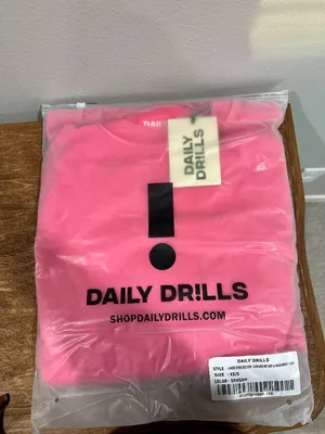 Daily Drills Sunsoaked Hot Shot Unisex Oversized Crew NWT XS/S thumbnail 6