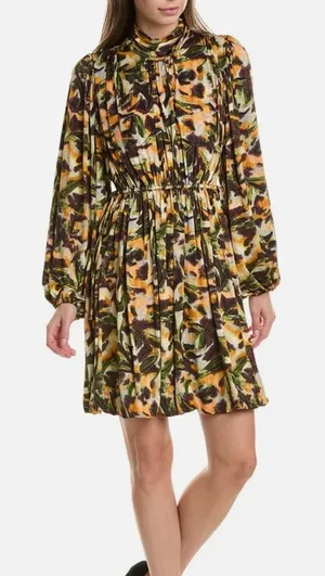 NWT Marie‎ Oliver Yale Dress New Tiger Lily Long Sleeve thumbnail 1