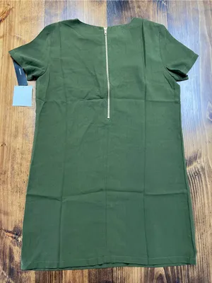 Lulus Shift and Shout Olive Green Shift Dress Size Medium NWT thumbnail 9