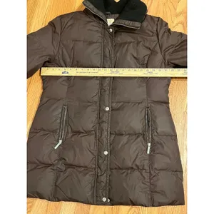 Michael‎ Kors Brown Down Filled Full Zip Warm coat Size Large thumbnail 9