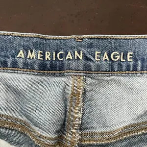 American Eagle 90s Bootcut Denim Blue Jeans Split Hem High Rise Women’s Size 8 R thumbnail 9