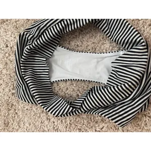 Aerie Striped High Cut Cheeky‎ Bikini Bottoms Black White XS Nautical Swimwear thumbnail 3
