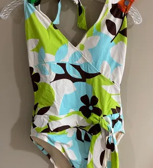 Sand n Sun large 12/14 one piece Blue thumbnail 2