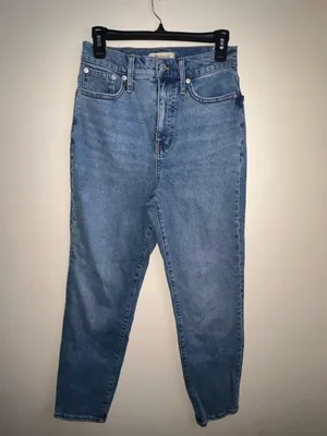 Madewell The Momjean in Downey Wash size 26 thumbnail 3
