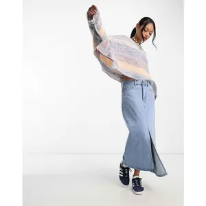 Free People Saturn Space Knit Poncho Sweater thumbnail 4