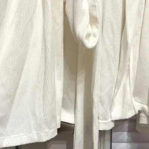 Skims Soft Lounge Wrap Robe Marble(white) Long Sleeve Size Medium Cozy thumbnail 9