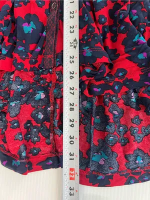 Free People Love Letter Tunic Top Mini Dress Red retail $128.00 thumbnail 10