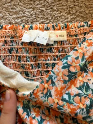 Dry goods floral babydoll dress thumbnail 2