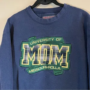 ✨‎ Vintage Jansport University of Missouri Rolla Mom Blue Sweatshirt Large thumbnail 2