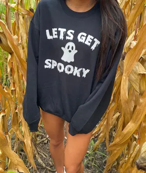 Let’s Get Spooky Crewneck Size XL thumbnail 3